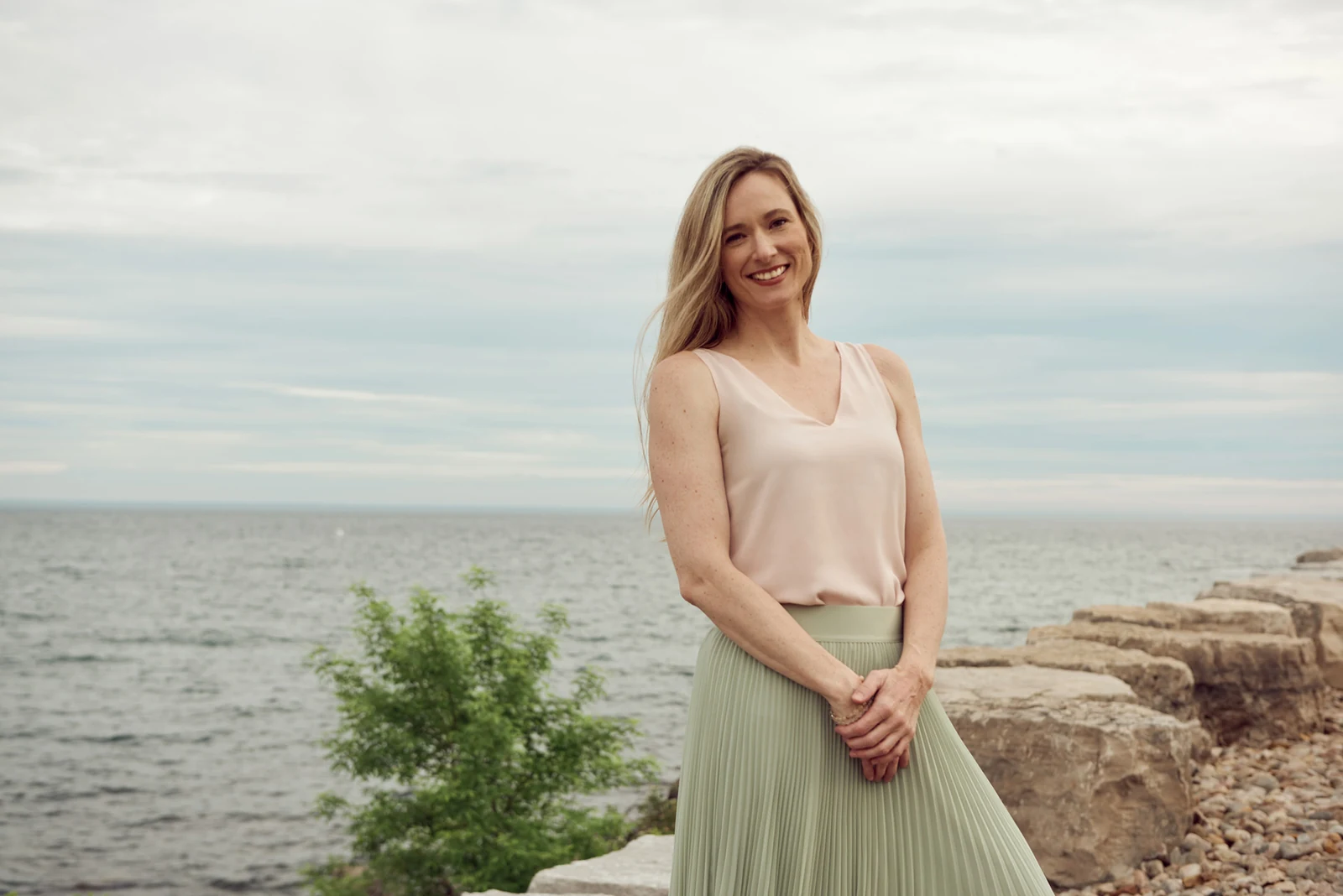 Dr. Tanya Wylde by the lakeside